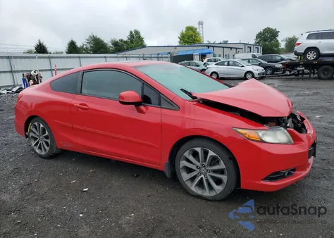 2012 Honda Civic Si из США, поврежденный, VIN 2HGFG4A52CH701583